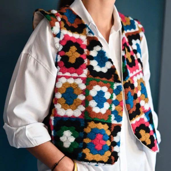 Gilet "Alice" Granny Square