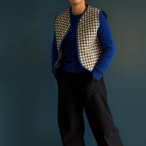 Gilet Matelassé Vichy